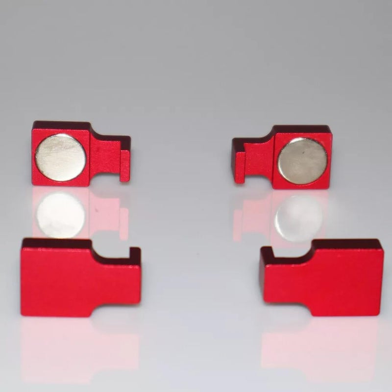 cwZhen 4-Pack!Upgraded Strong Big Magnetic Parallel Keepers, Holders. Vise, CNC,Kurt,Parallel Holders, Milling Vise Machinist Tools - Image 1